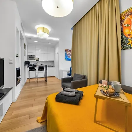 Downtown - Terrace, Location - By Rentujemy Apartment Warschau