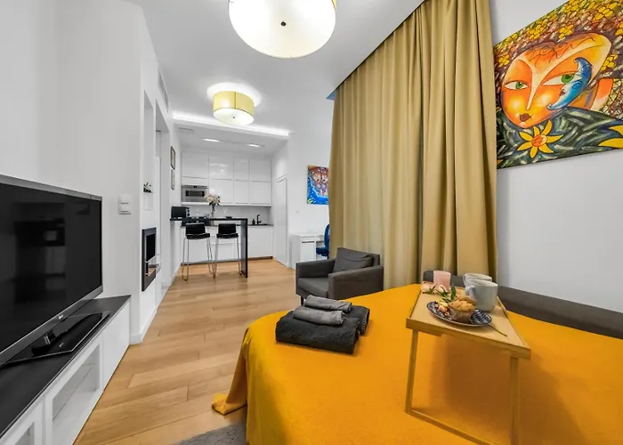 Downtown - Terrace, Location - By Rentujemy Apartament Warszawa